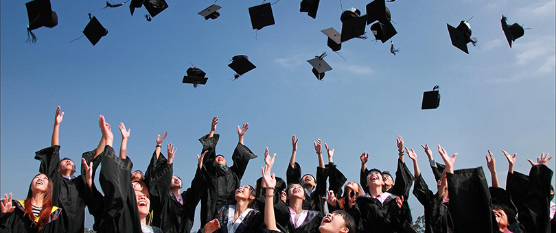 graduation hats university