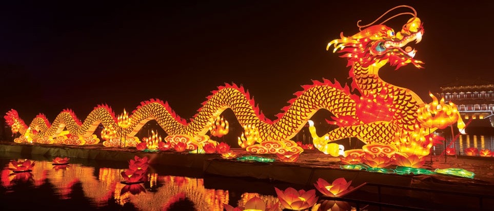 china dragon new year